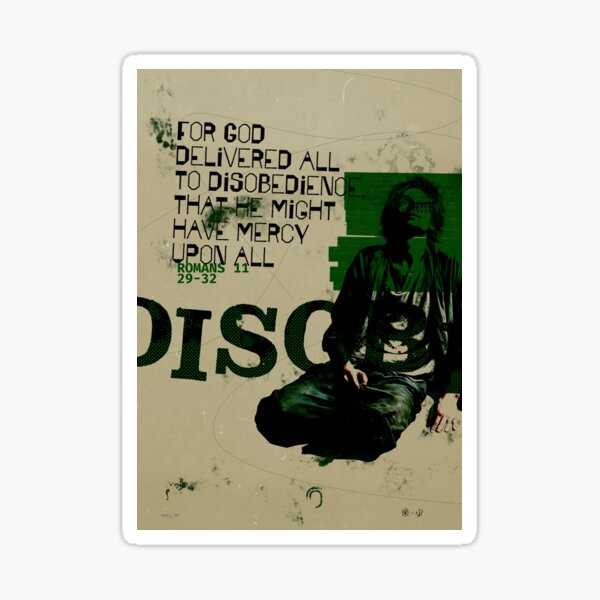 Item preview, Mercy to the disobedient designed and sold by Nathan Blixt.