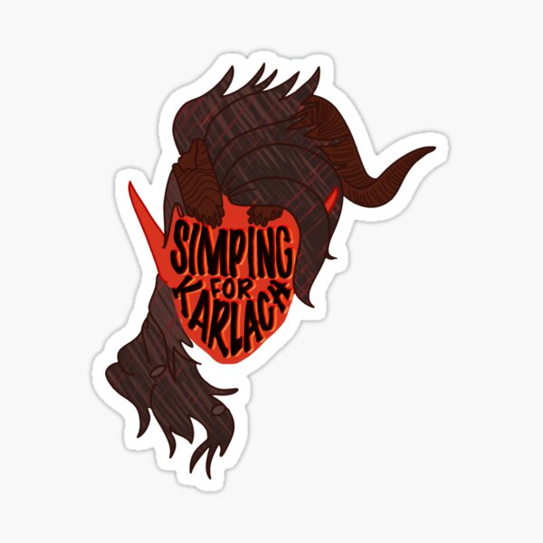 Simping For Jschlatt Sticker for Sale by dannielambriz