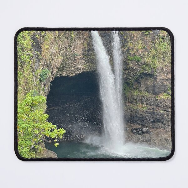 Item preview, Big Island Waterfall  designed and sold by PrettyHappyArt.