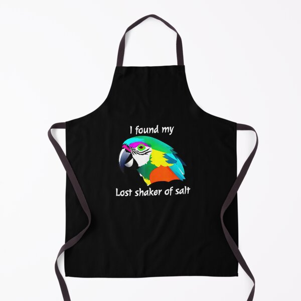 Item preview, I Found My Lost Shaker of Salt Fun Parrot Head Design designed and sold by MissRasheedHam.