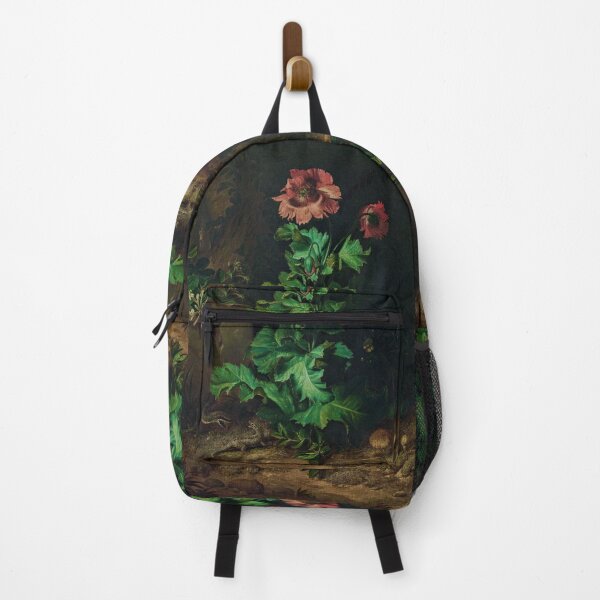 Item preview, Forest Floor Still Life w/ Poppy, Lizard, and Snake, by Otto Marseus van Schrieck (digitally enhanced) designed and sold by Amanda1775.