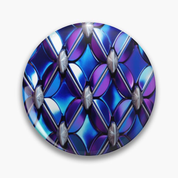 Item preview, purple and blue link pattern designed and sold by DanieWoods.