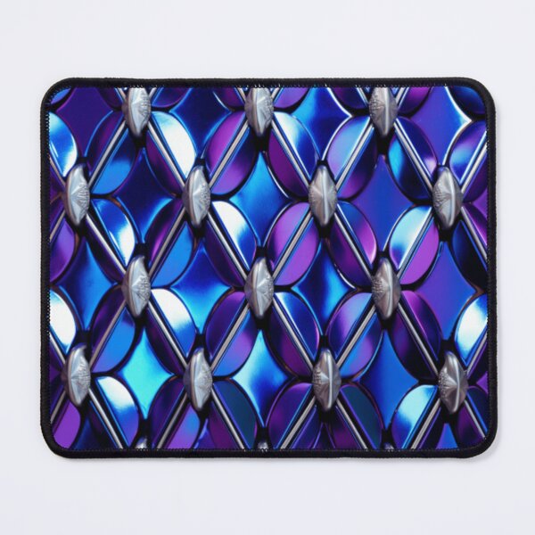 Item preview, purple and blue link pattern designed and sold by DanieWoods.