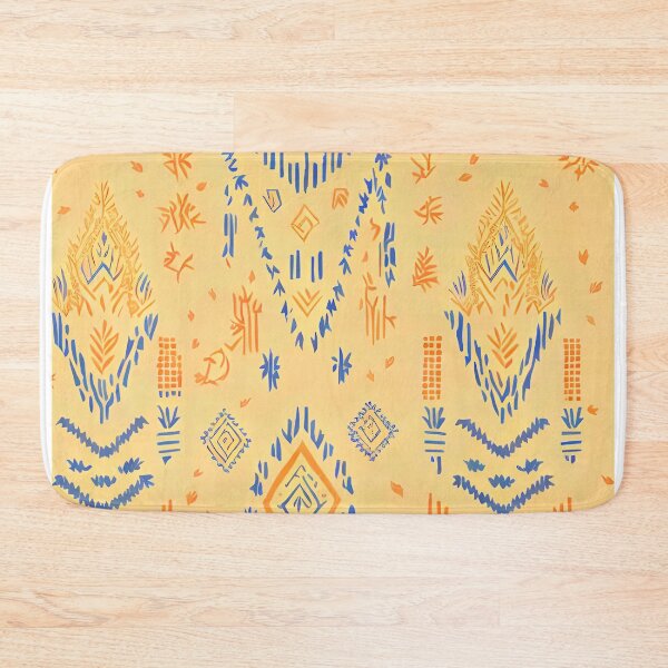 Item preview, Yellow tribal seamless pattern designed and sold by Jayjaynaenae.