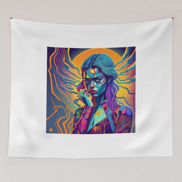 Item preview, Blue Girl designed and sold by SabyDigitalArt.