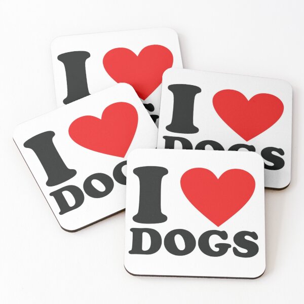 Item preview, i love dogs heart <3 art print  designed and sold by Lana Bar.
