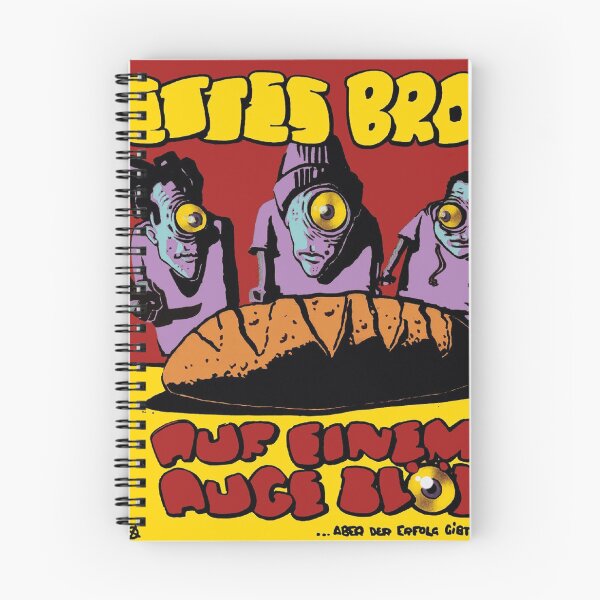 Artikelvorschau, Fettes Brot – Auf einem Auge blöd Album 1995 entworfen und verkauft von Elysmporium.