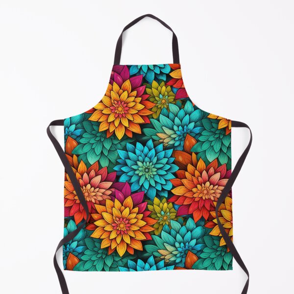 Item preview, Colorful Vibrant Floral Pattern designed and sold by ArcaneInk Graphics.