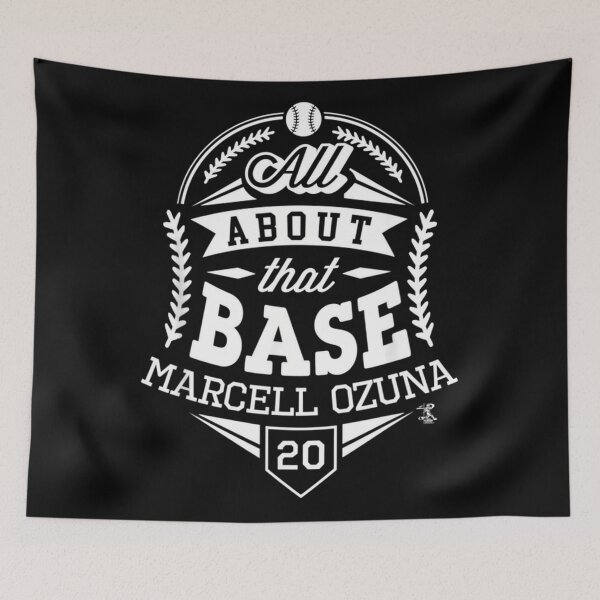 Item preview, Marcell Ozuna All About That Base Gameday designed and sold by NacheezeCloth.