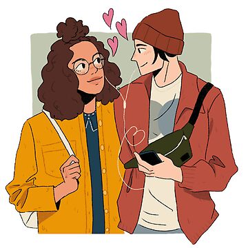 Elle and Tao - Heartstopper fanart by Ana Karen on Dribbble