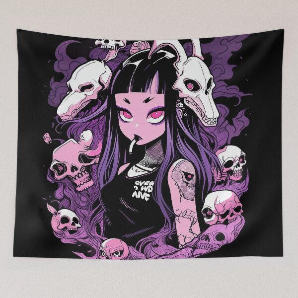 Item preview, Evil Bunny Anime Girl  designed and sold by MikeyMeta.