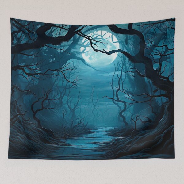 Item preview, Halloween Moonlight Forest designed and sold by TheFullFantasy.