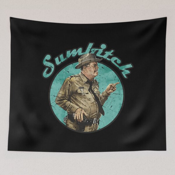 Item preview, RETRO - SUMBITCH POLICE designed and sold by DesignerHumil.