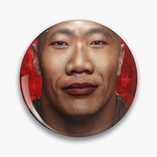 Item preview, The Wock Meme Dwayne the Wok Johnson John Xina chinese social credit Bing Chilling designed and sold by CareyBednar.