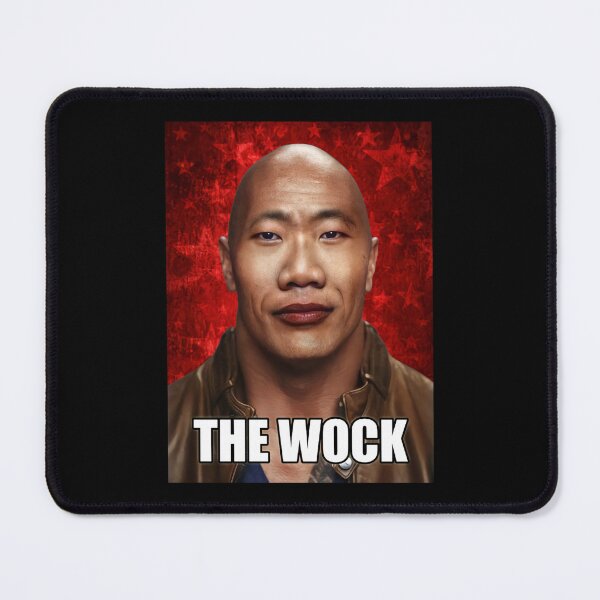 Item preview, The Wock Meme Dwayne the Wok Johnson John Xina chinese social credit Bing Chilling designed and sold by CareyBednar.