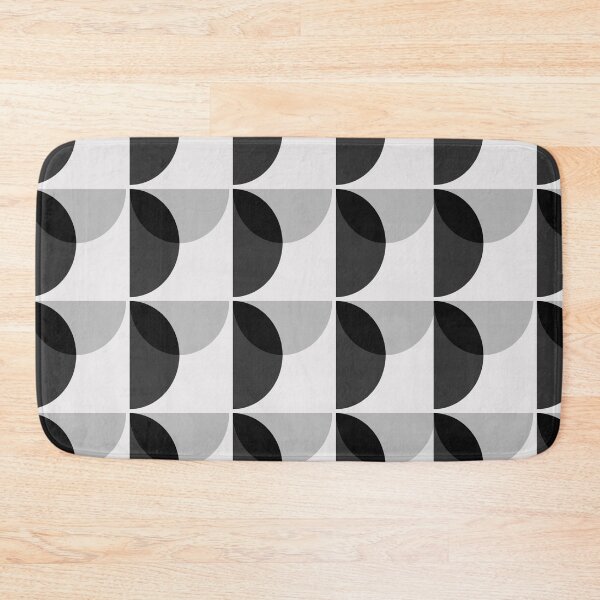 Item preview, GEOMETRIC_BLACK_WHITE_ILLUSION_PATTERN_LOVE designed and sold by forgetmestudio.