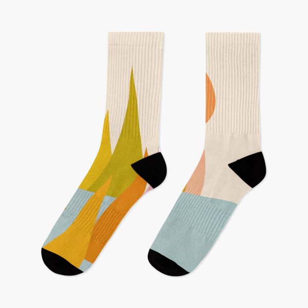 Item preview, GEOMETRIC_MOUNTAINS_LANDSCAPE_LOVE_SUN designed and sold by forgetmestudio.