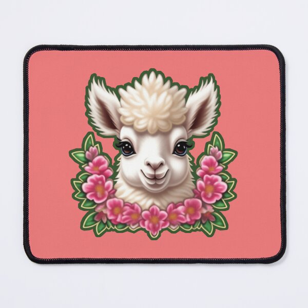 Item preview, Lama floral  designed and sold by Roxburylane.
