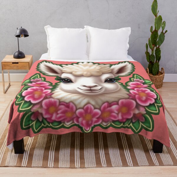 Item preview, Lama floral  designed and sold by Roxburylane.