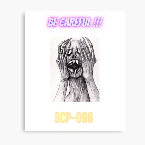 SCP 096' Poster, picture, metal print, paint by Cloudhead Studio