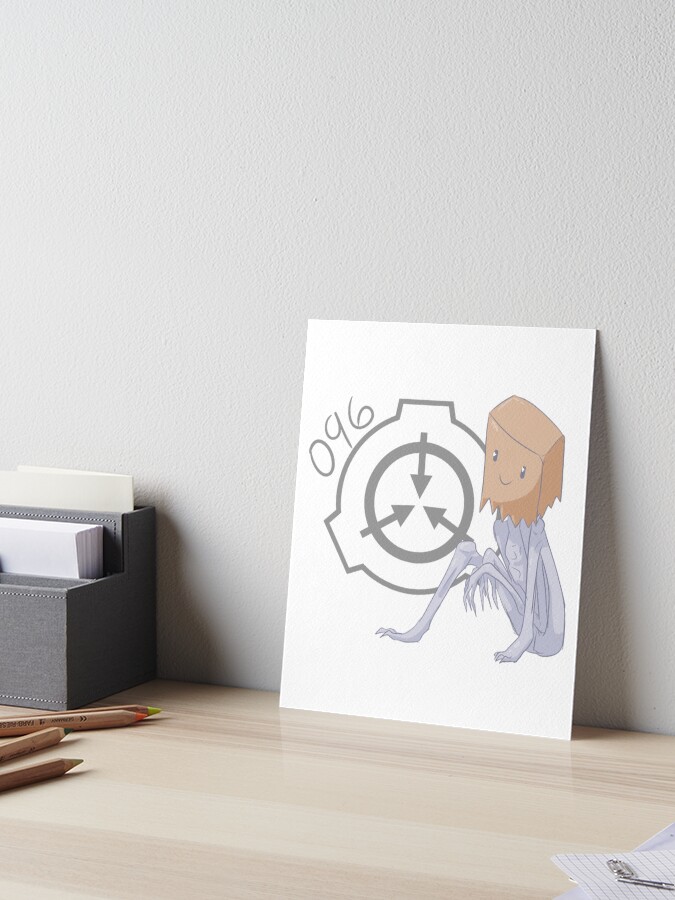 scp 096 Picture , scp 096 face | Art Board Print