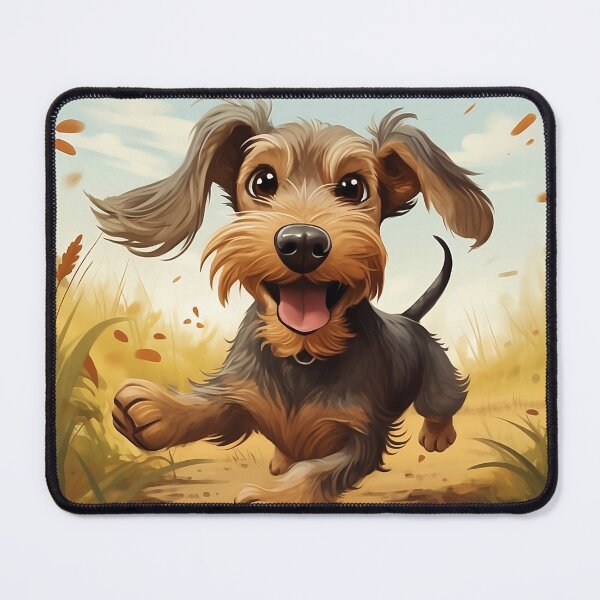 Item preview, Wirehaired Dachshund designed and sold by lavroshh.