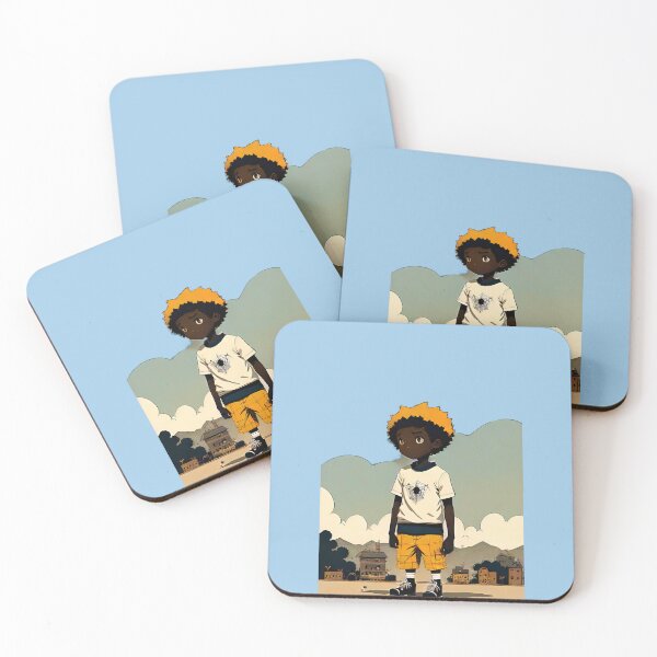 Item preview, Afro anime designed and sold by JustStraight.