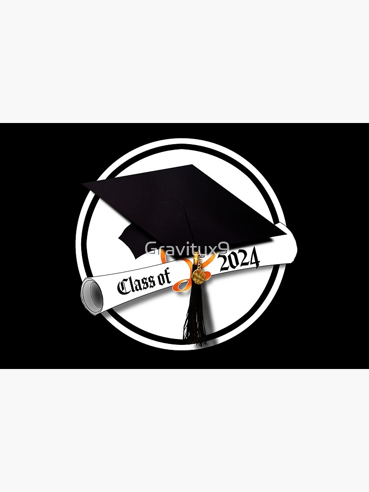 Class of 2024 Grad Cap and Diploma Poster for Sale by Gravityx9