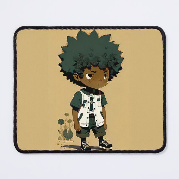 Item preview, Afro anime designed and sold by JustStraight.
