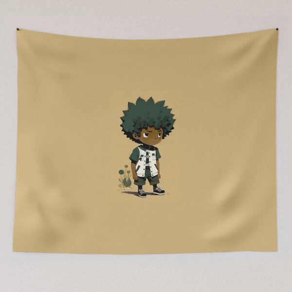 Item preview, Afro anime designed and sold by JustStraight.