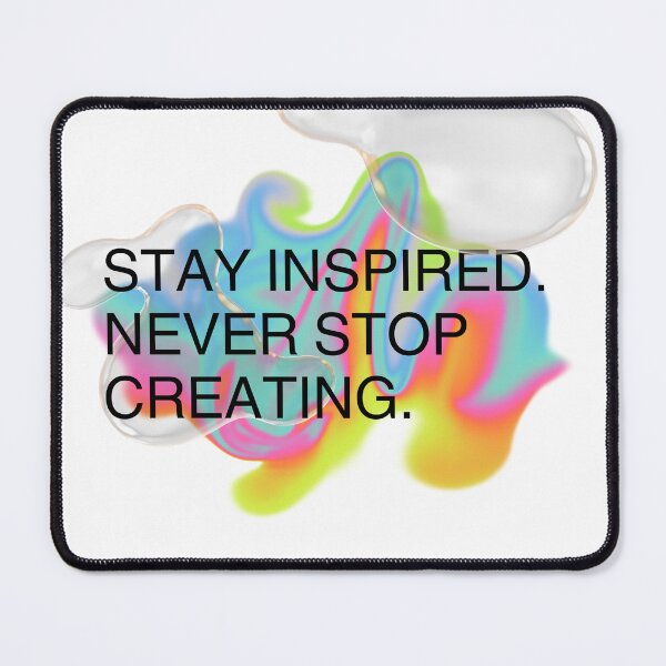 Item preview, stay inspired designed and sold by thecrazyones.