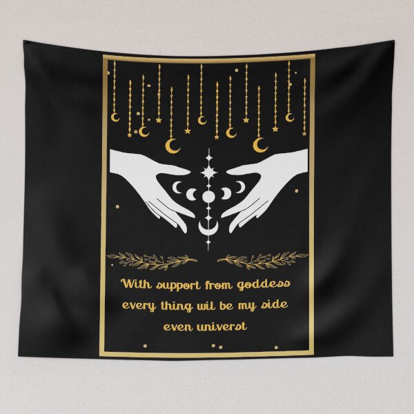 Item preview, Gothic Empower Women Witch Black Magic Spell Decor designed and sold by Yellowriversss.