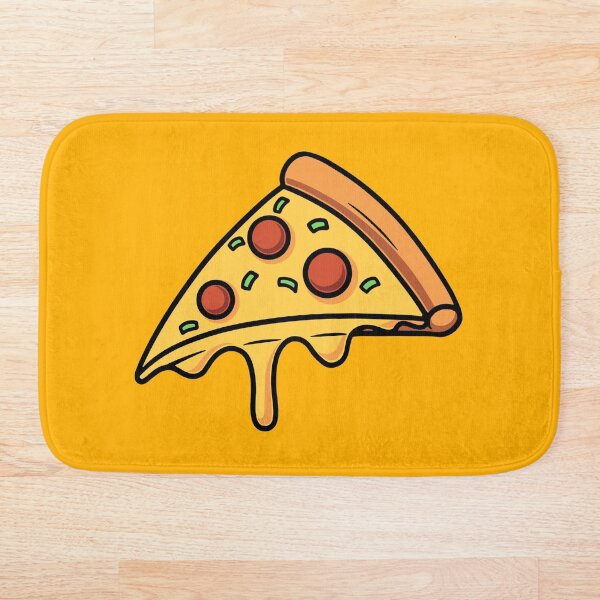 Item preview, Delicious pizza icon cartoon illustration designed and sold by cubbone.