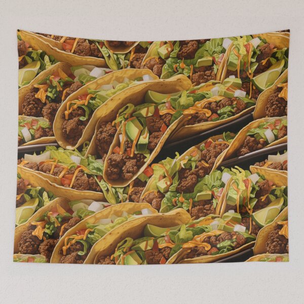 Item preview, Taco Night Pattern designed and sold by Shannon Hilson.