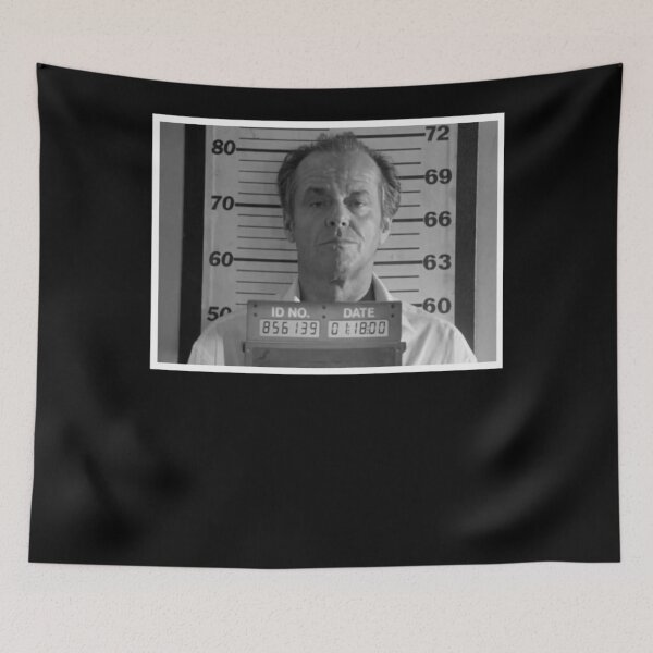 Item preview, Jack Nicholson Mugshot designed and sold by RogerBlackWhi.