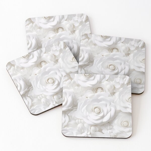 Item preview, White Porcelain Roses designed and sold by allthis.