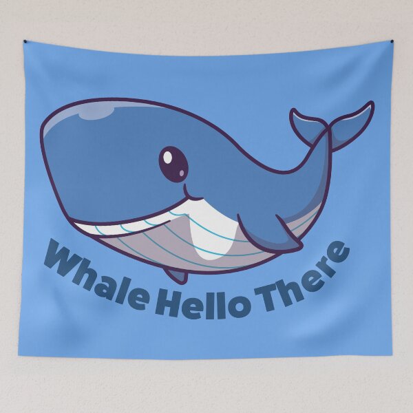 Item preview, Whale Hello There designed and sold by Atomic Ducky.