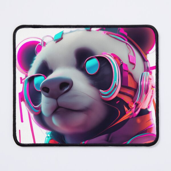 Item preview, Techno Panda designed and sold by SabyDigitalArt.