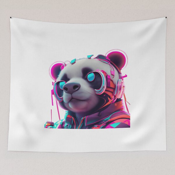 Item preview, Techno Panda designed and sold by SabyDigitalArt.