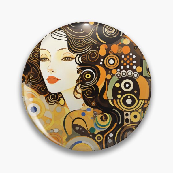 Item preview, Gustav Klimt Inspired Artwork designed and sold by graphicsbylucym.