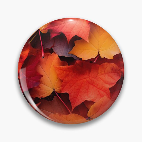 Item preview, Colorful Autumn Leaves Fall Season Pillow designed and sold by allthis.