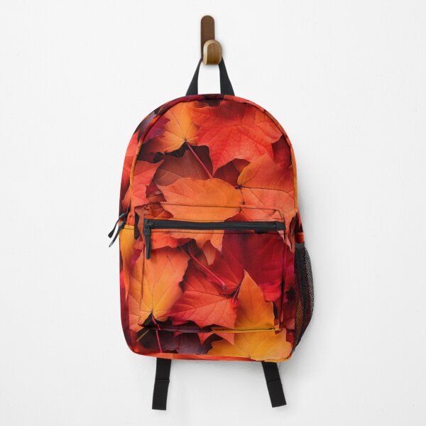 Item preview, Colorful Autumn Leaves Fall Season Pillow designed and sold by allthis.