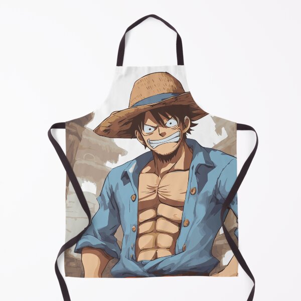 Item preview, stronger luffy blue shirt fan art designed and sold by RE-AL.