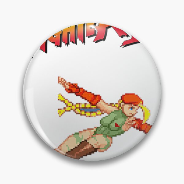 Cammy White - Fan Art - III Design Pin for Sale by ViolaViolante