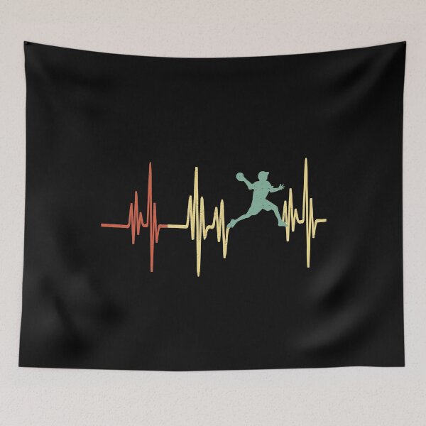 Item preview, Heart Beating Dodgball Vintage Style Sport Lovers designed and sold by YAHIA-14.