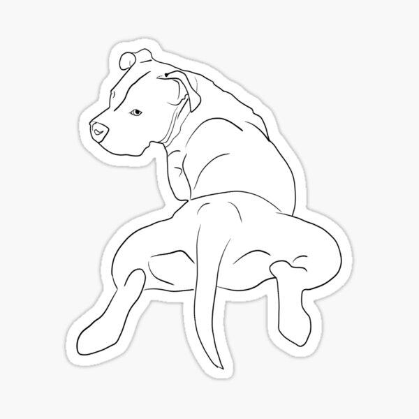 Item preview, Pibble Butt! designed and sold by ArtxBK.