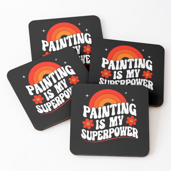 Item preview, Painting Is My Superpower Groovy Painting Lover T-shirt designed and sold by KGN  CREATIVITY.