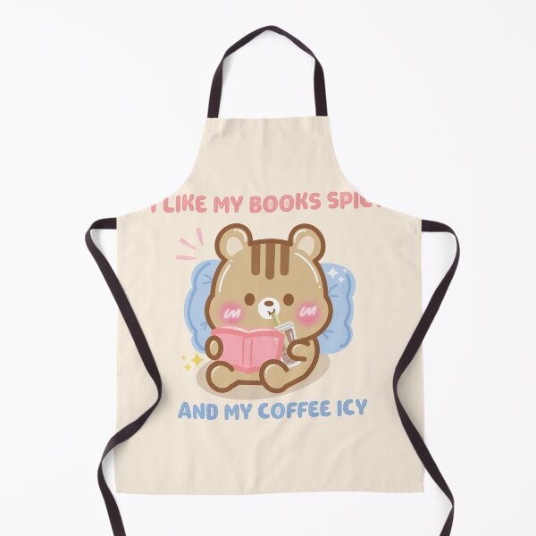 Item preview, Cute Kawaii Chipmunk i like my books spicy and my coffee icy designed and sold by cutecozynook.