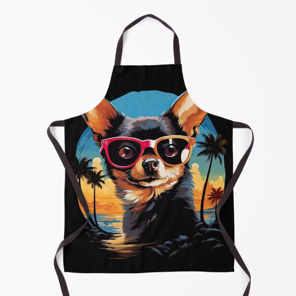Artikelvorschau, Chihuahua mit Sonnenbrille im Vektorstil 2 entworfen und verkauft von eyestetix.