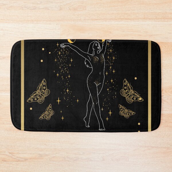 Item preview, Astrology Mystery Faerie Goddess Moon Phase Moth Univesrt designed and sold by Yellowriversss.